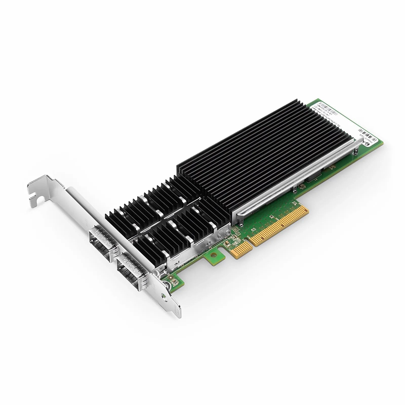 SFPS Intel XL710-BM2 Based Ethernet Network Interface Card, 40G Dual-Port QSFP+, PCIe 3.0 x 8, Comparable to Intel XL710-QDA2, Full Height&Low Profile