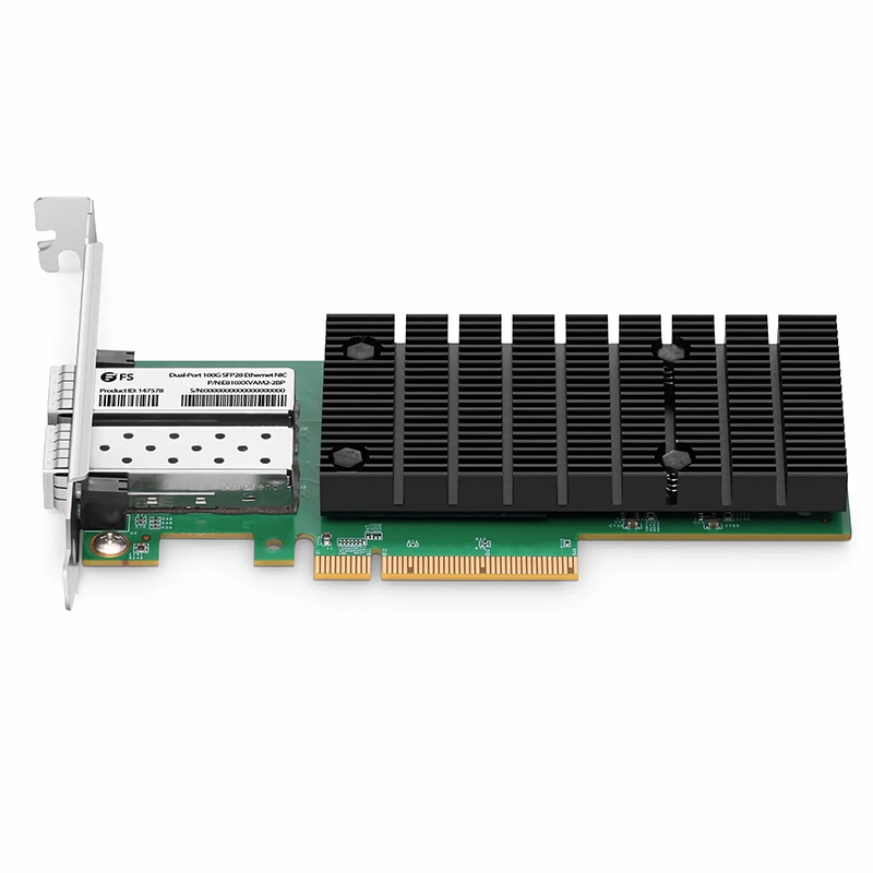 SFPS Intel E810-XXVAM2 Based Ethernet Network Interface Card, 25G Dual-Port SFP28, PCIe 4.0 x 8, Comparable to Intel E810-XXVDA2, Full Height&Low Profile