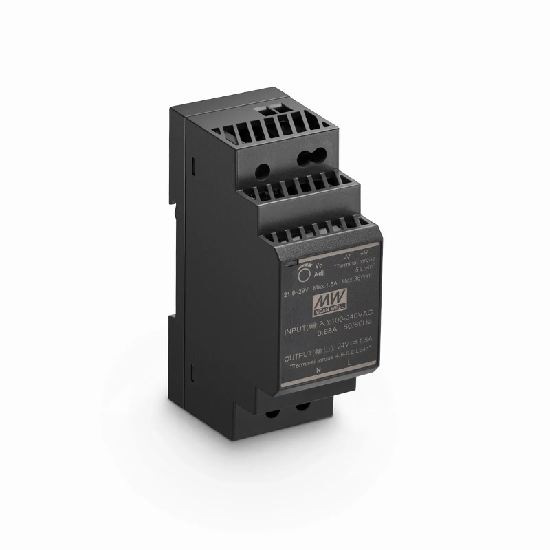 SFPS 30W 24VDC Ultra Slim Step-Shaped DIN Rail Industrial Power Supply