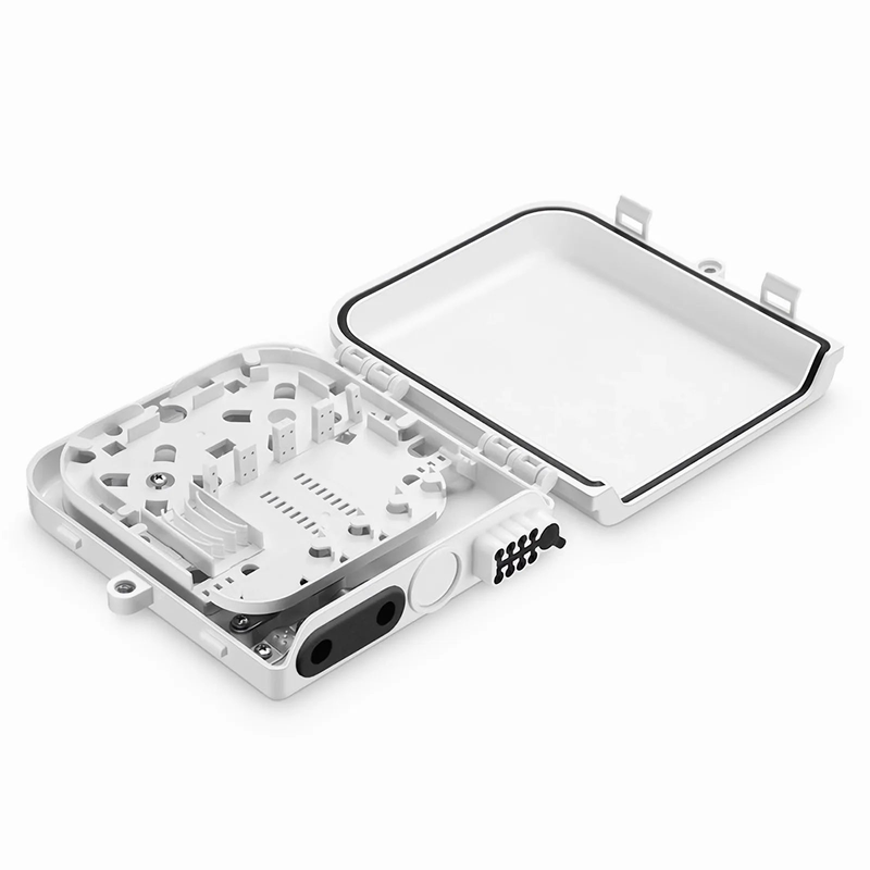 SFPS 8-fiber Optic Terminal Box, SC Simplex/LC Duplex, IP55, Wall/Pole Mount, Indoor and Outdoor
