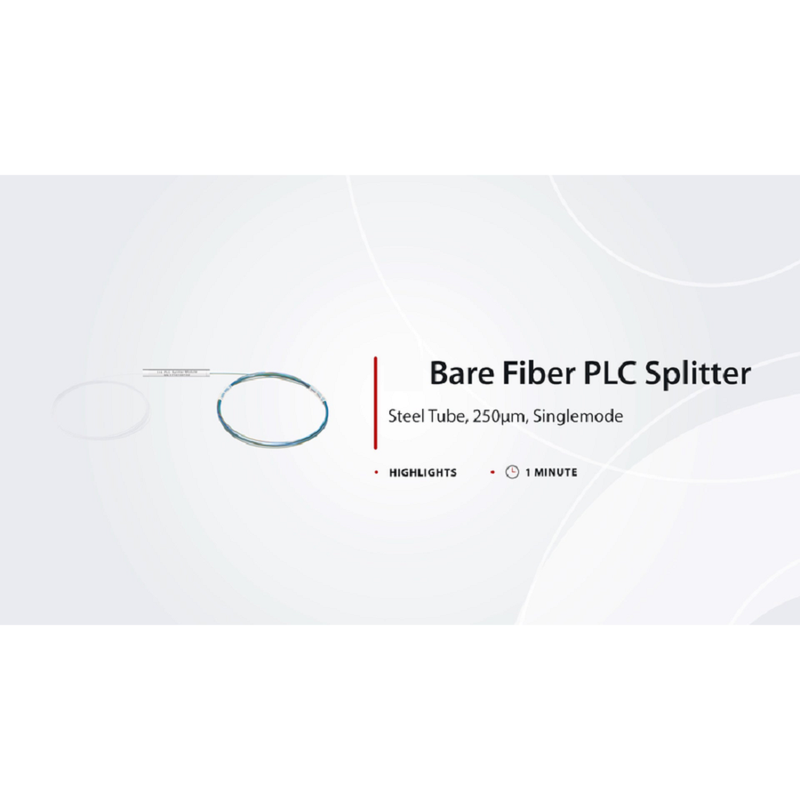 SFPS 1 x 8 PLC Fiber Splitter, Mini Module, 900m, SC/APC, Singlemode