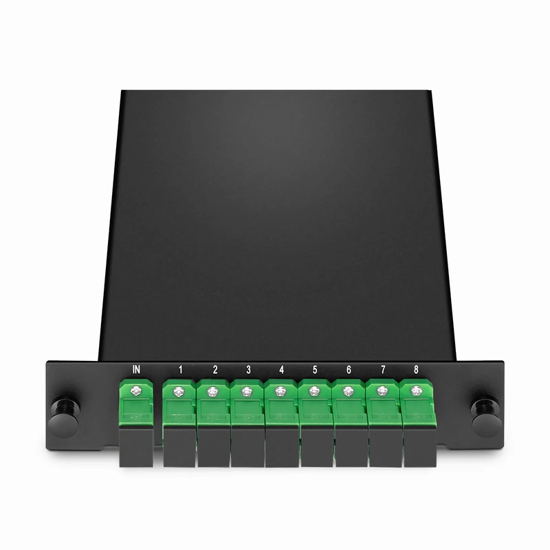 SFPS 1 x 8 PLC Fiber Splitter, Standard LGX Cassette, SC/APC, Singlemode