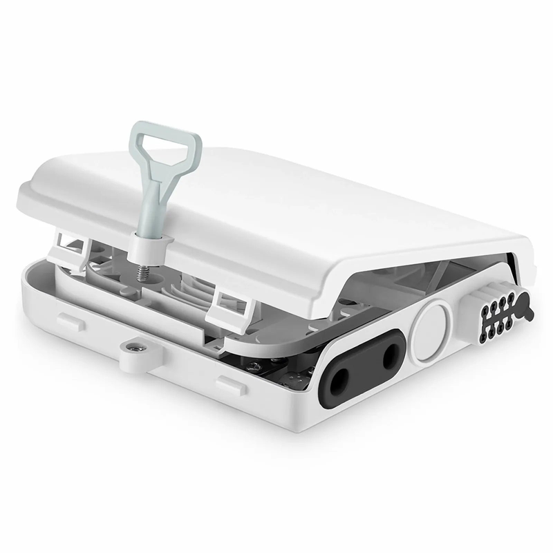 SFPS 8-fiber Optic Terminal Box, SC Simplex/LC Duplex, IP55, Wall/Pole Mount, Indoor and Outdoor