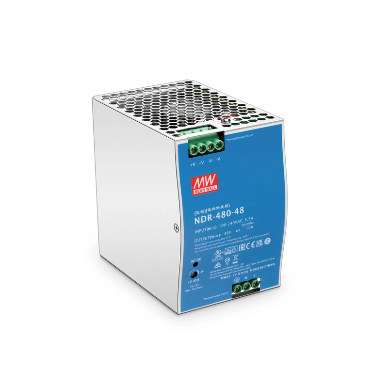 SFPS 480W 48VDC Slim DIN Rail Economical Industrial Power Supply with PFC Function