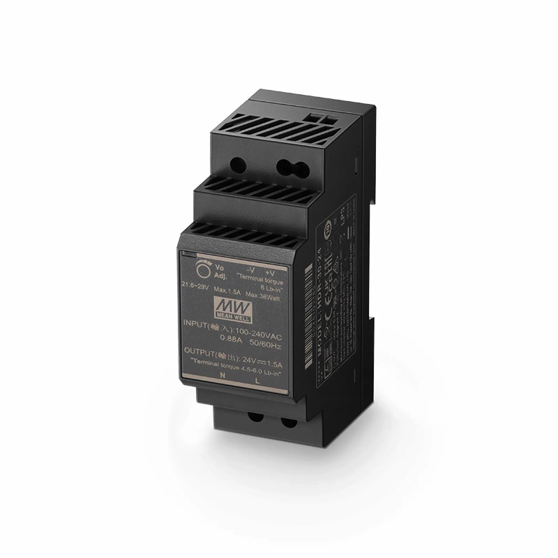 SFPS 30W 24VDC Ultra Slim Step-Shaped DIN Rail Industrial Power Supply