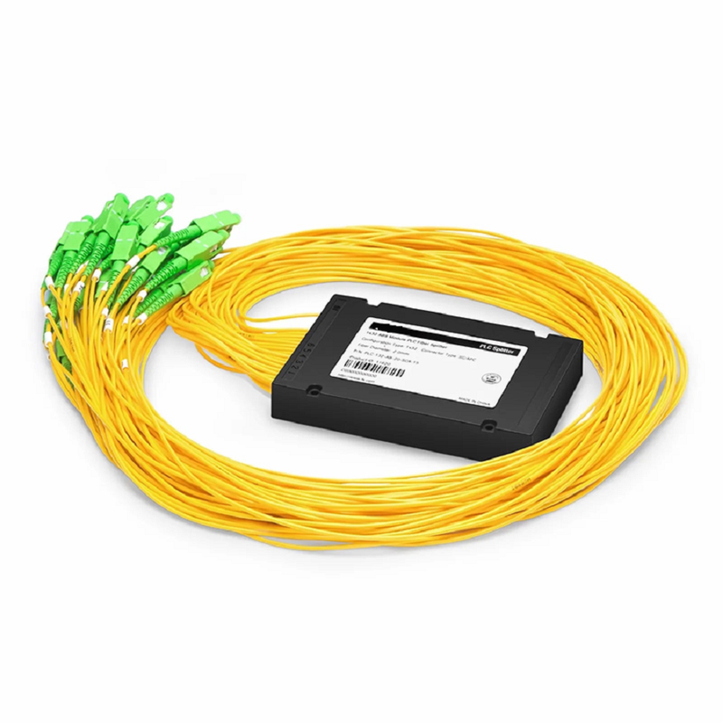 SFPS 1 x 32 PLC Fiber Splitter, Splice/Pigtailed ABS Module, 2.0mm, SC/APC, Singlemode