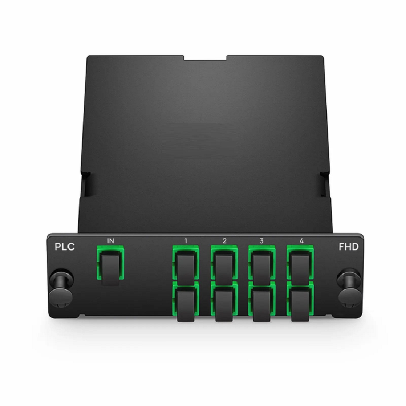 SFPS 1 x 2 PLC Fiber Splitter, Standard FHD Cassette SC/APC, Singlemode, for Optical LAN