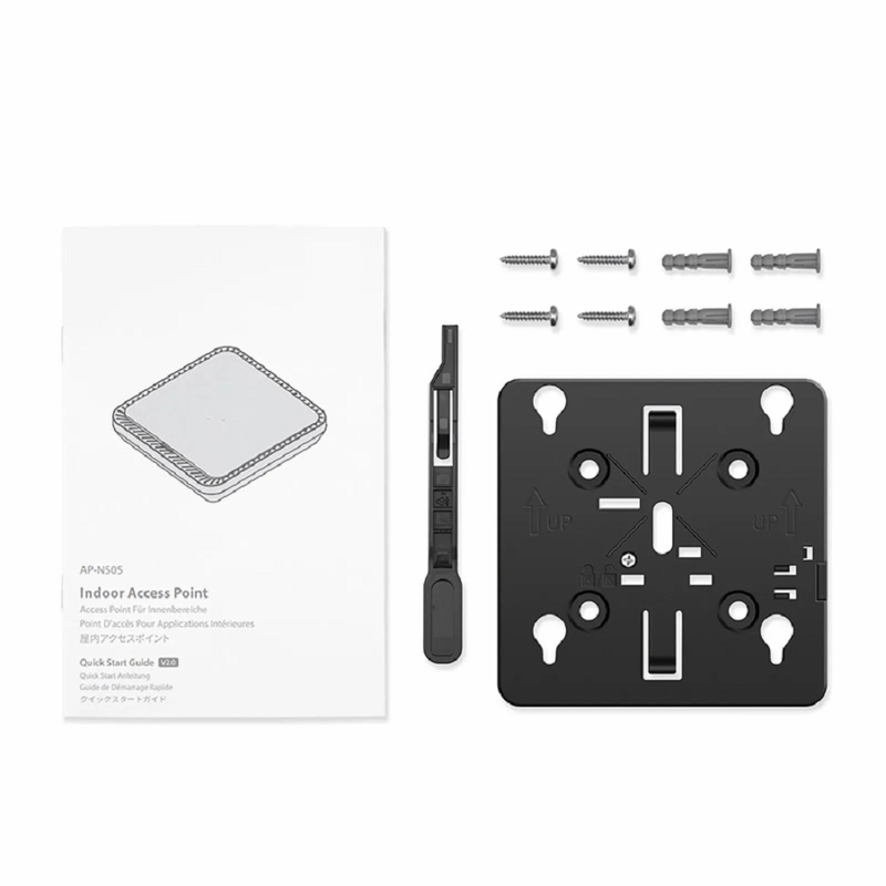 SFPS AP-N515, Cloud Managed Wi-Fi 6 802.11ax 5375 Mbps Indoor Access Point, Seamless Roaming & 4 A 4 MU-MIMO Dual Radios, Manageable via Airware, Controller or Standalone (Without PoE Injector)