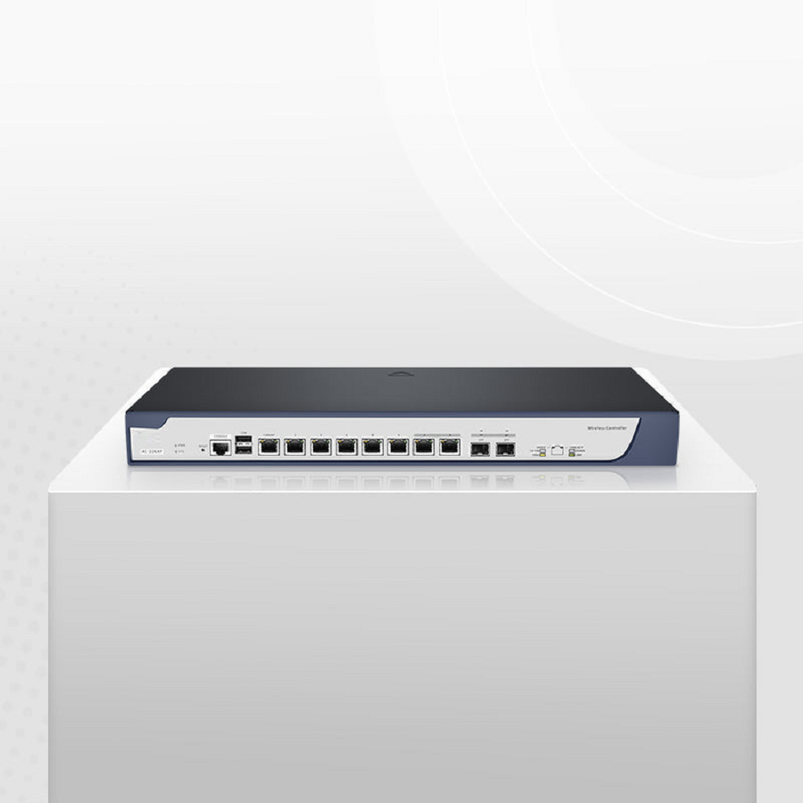 SFPS AC-224AP, 802.11ax Wireless LAN Controller with 6 Gigabit Ethernet Ports, Seamless Wi-Fi Roaming, Manage up to 224 Wi-Fi 6 APs