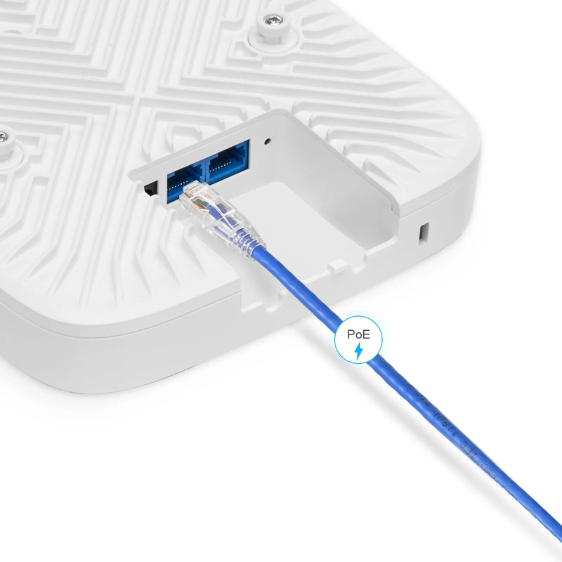 SFPS AP-N506, Wi-Fi 6 802.11ax 1800 Mbps Indoor Access Point, Seamless Roaming & 2 x 2 MU-MIMO Dual Radios, PicOSA®, Manageable via AmpCon-Campus (Without PoE Injector)