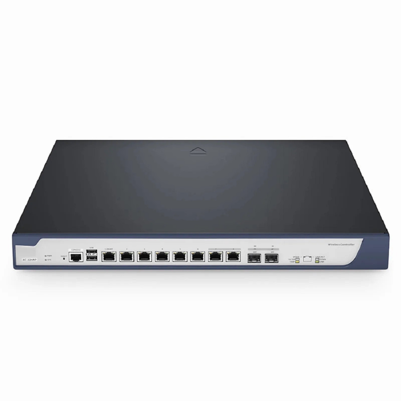 SFPS AC-224AP, 802.11ax Wireless LAN Controller with 6 Gigabit Ethernet Ports, Seamless Wi-Fi Roaming, Manage up to 224 Wi-Fi 6 APs