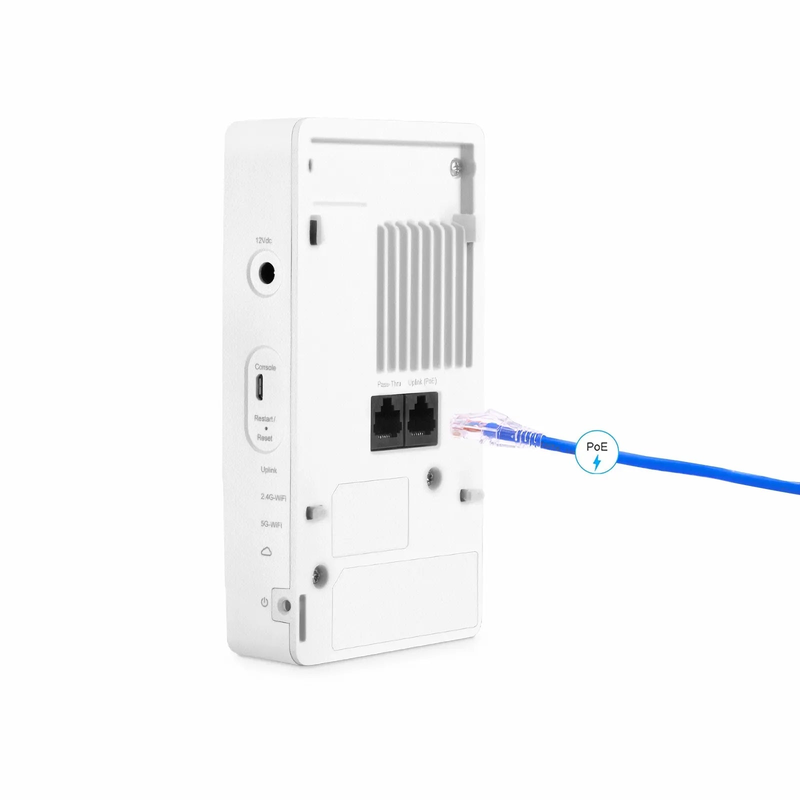 SFPS AP-N506H, Wi-Fi 6 802.11ax 3000 Mbps Indoor Access Point, Seamless Roaming & 2 x 2 MU-MIMO Dual Radios, PicOSA®, Manageable via AmpCon-Campus (Without PoE Injector)