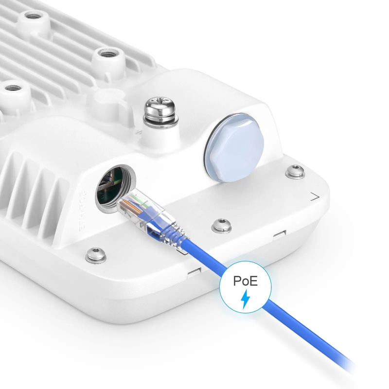 SFPS AP-T566D, Wi-Fi 6 802.11ax 1800 Mbps Outdoor Access Point, Seamless Roaming & 2 x 2 MU-MIMO Dual Radios, PicOSA®, Manageable via AmpCon-Campus (Without PoE Injector)