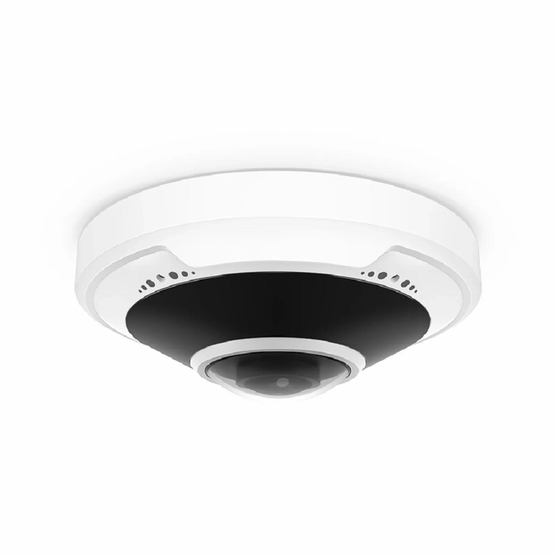 SFPS IPC301-5M-F Fisheye Camera, Fixed 5MP with Build-in Mic, 33ft Night Vision, IP66 & IK10 360A° Panoramic PoE Network Camera with 1.4mm Lens