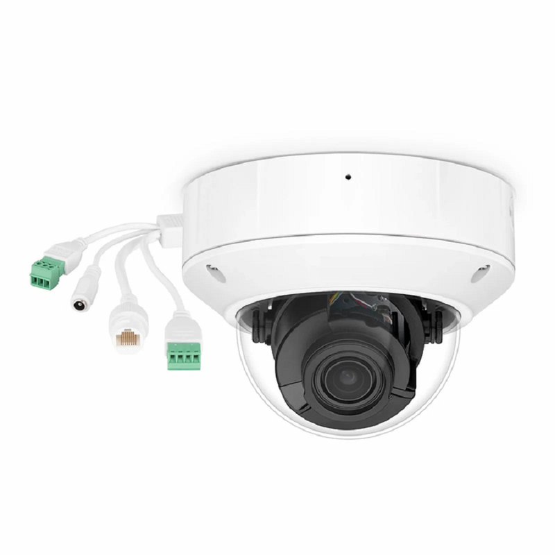 SFPS IPC305-2M-D Dome Camera, with 2.7 ~ 13.5mm Varifocal Lens, 2MP Resolutio, Built-in Mic, 131ft Night Vision, Smart Intrusion Prevention, IP67 & IK10 PoE Network Camera