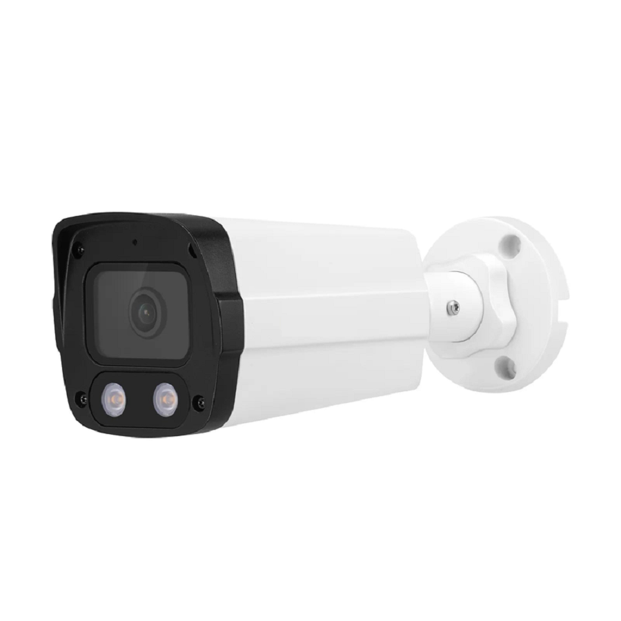 SFPS IPC201-8M-B Bullet Camera, with Fixed 2.8mm Lens, 8MP Resolution, Built-in Mic  Speaker, 98ft Night Vision, Smart Person/Vehicle Detection, IP67 PoE Network Camera