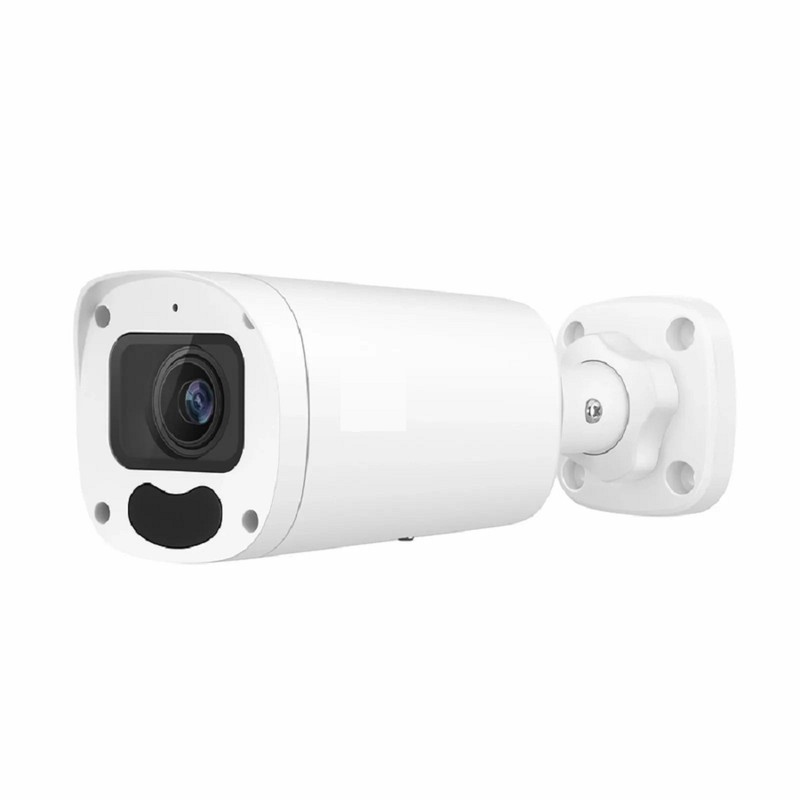 SFPS IPC104-5M-B, Super HD 5MP Bullet Network Camera with Built-in Mic, 164ft Night Vision, IP67 Weatherproof, Smart Behavior Detection, PoE Network Camera with Varifocal 2.8-12mm Lens