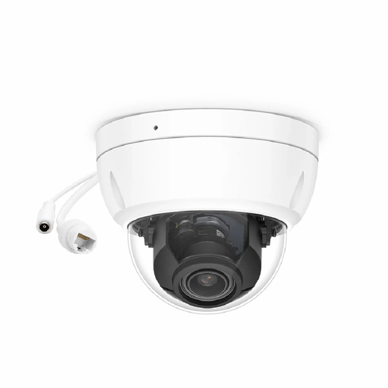 SFPS IPC104-2M-D, Full HD 2MP Dome Network Camera with Build-in Mic, 98ft Night Vision, IP67 & IK10 PoE Network Camera with Varifocal 2.8-12mm Lens