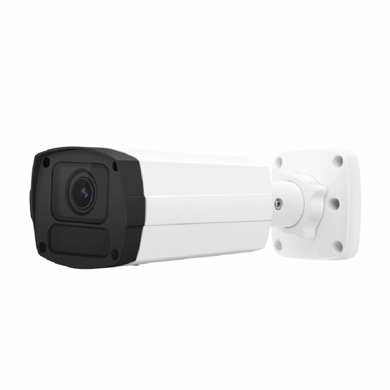 SFPS IPC501-FC-8M-B, 8MP Bullet PoE Network Camera with Built-in Mic, 98ft Color Night Vision, 120dB True WDR, Smart Intrusion Prevention, IP67 & IK10 Rating, 4.0mm Fixed Lens