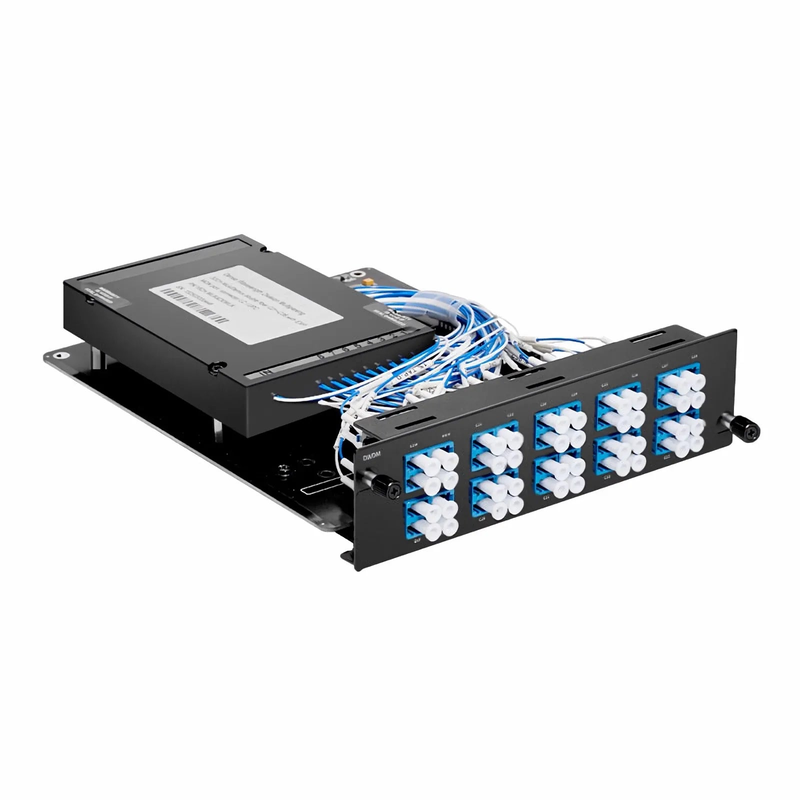 SFPS FMT-OMD, Customized DWDM Dual-fiber Mux/Demux for FMT Managed Chassis