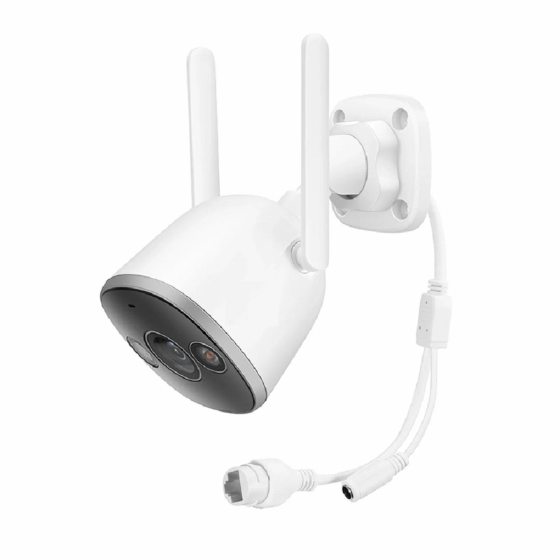 SFPS IPC101-5M-WB Outdoor Bullet Wi-Fi Camera, with Fixed 2.8mm Lens, 5MP Resolution, Build-in Mic  Speaker, 66ft Night Vision, IP67 Network Camera