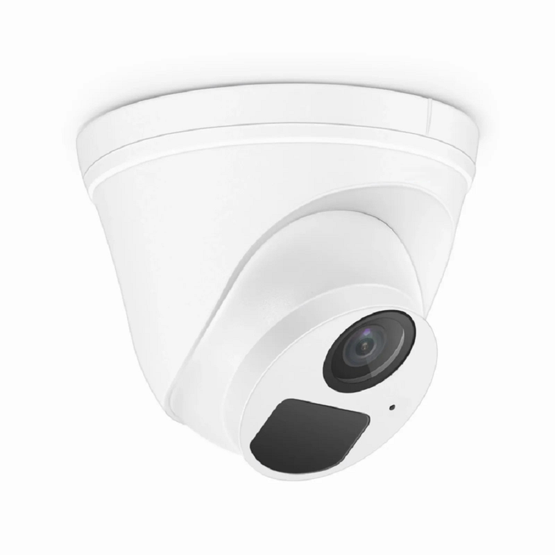 SFPS IPC101-2M-T, Full HD 2MP Turret Network Camera with Build-in Mic, 98ft Night Vision, IP67 Weatherproof PoE Network Camera with Fixed 2.8mm Lens