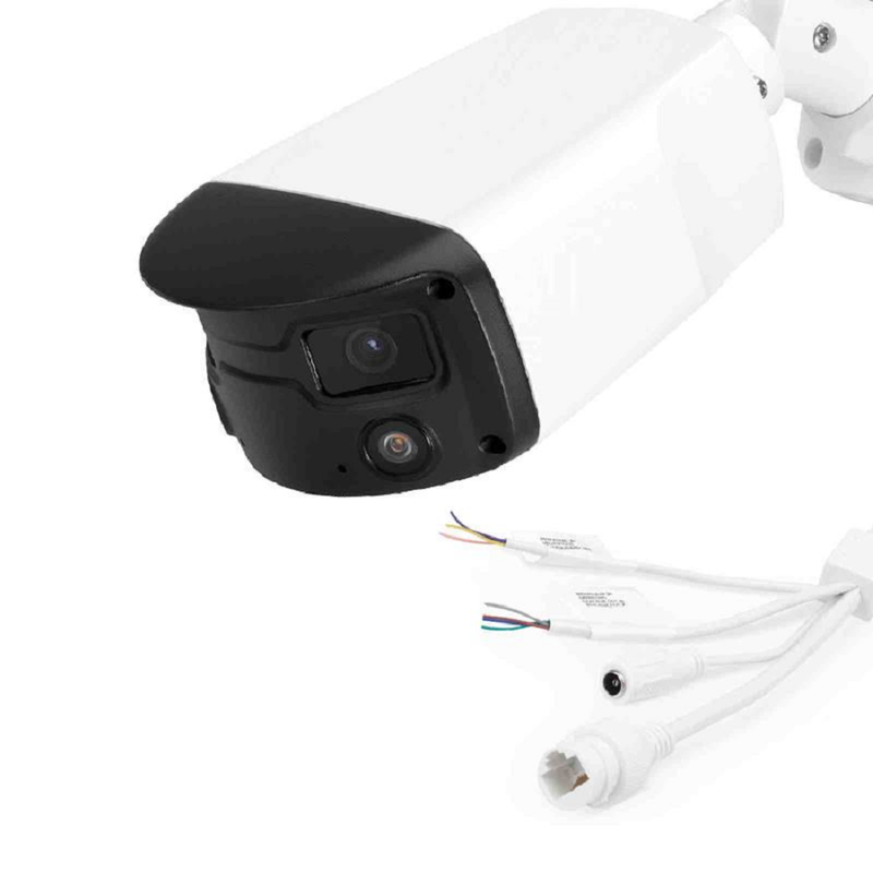 SFPS IPC501-2X4M-B, Super HD 4MP Full-Color Wide Angle Fixed Bullet Network Camera with Build-in Mic, IP67 Weatherproof PoE Network Camera with Fixed 4.0mm Lens