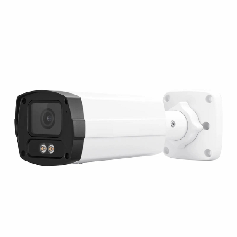 SFPS IPC501-FC-4M-B, 4MP Bullet PoE Network Camera with 98ft Color Night Vision, 120dB True WDR, Smart Intrusion Prevention, IP67 & IK10 Rating, 4.0mm Fixed Lens