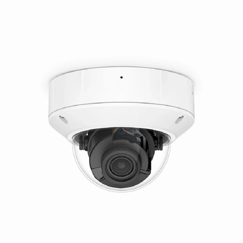 SFPS IPC304-8M-D Dome Camera, with 2.8 ~ 12mm Varifocal Lens, 8MP Resolution, Built-in Mic, 131ft Night Vision, Smart Intrusion Prevention IP67IK10 PoE Network Camera