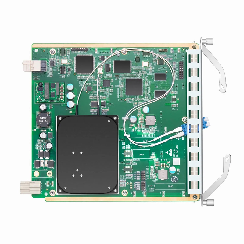 SFPS MS8100 OPA1525, 19-25dB Gain DWDM EDFA Pre-Amplifier, 15dBm Output
