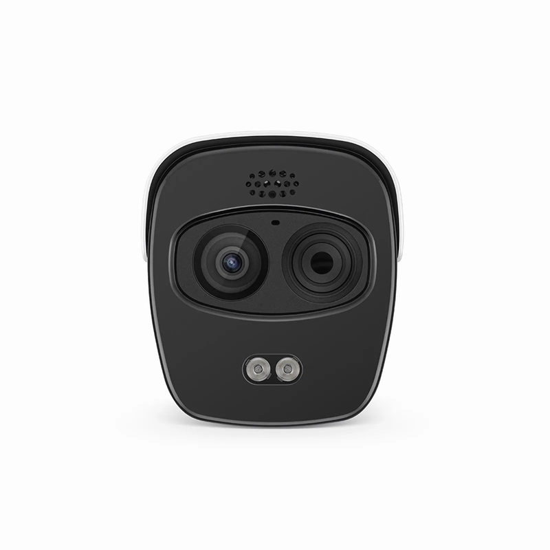 SFPS IPC701-4M-B, Super HD 4MP Thermal & Optical Dual-spectrum Bullet Network Camera with Build-in Mic, Smoke Detection, PoE Network Camera with Fixed 4.0mm Lens