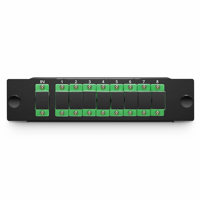 SFPS 1 x 8 PLC Fiber Splitter, Standard LGX Cassette, SC/APC, Singlemode