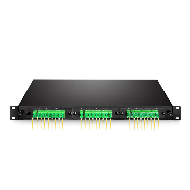 SFPS 1U Slide-Out Rack Mount LGX Fiber Enclosure Unloaded, Holds up to 3 LGX Cassette PLC Splitter