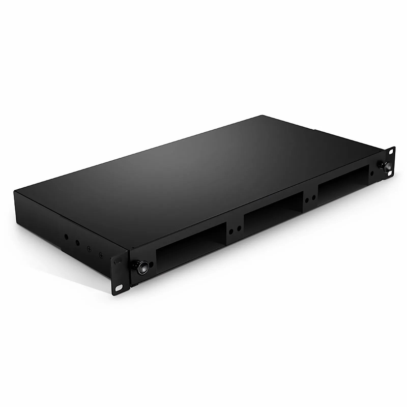 SFPS 1U Slide-Out Rack Mount LGX Fiber Enclosure Unloaded, Holds up to 3 LGX Cassette PLC Splitter