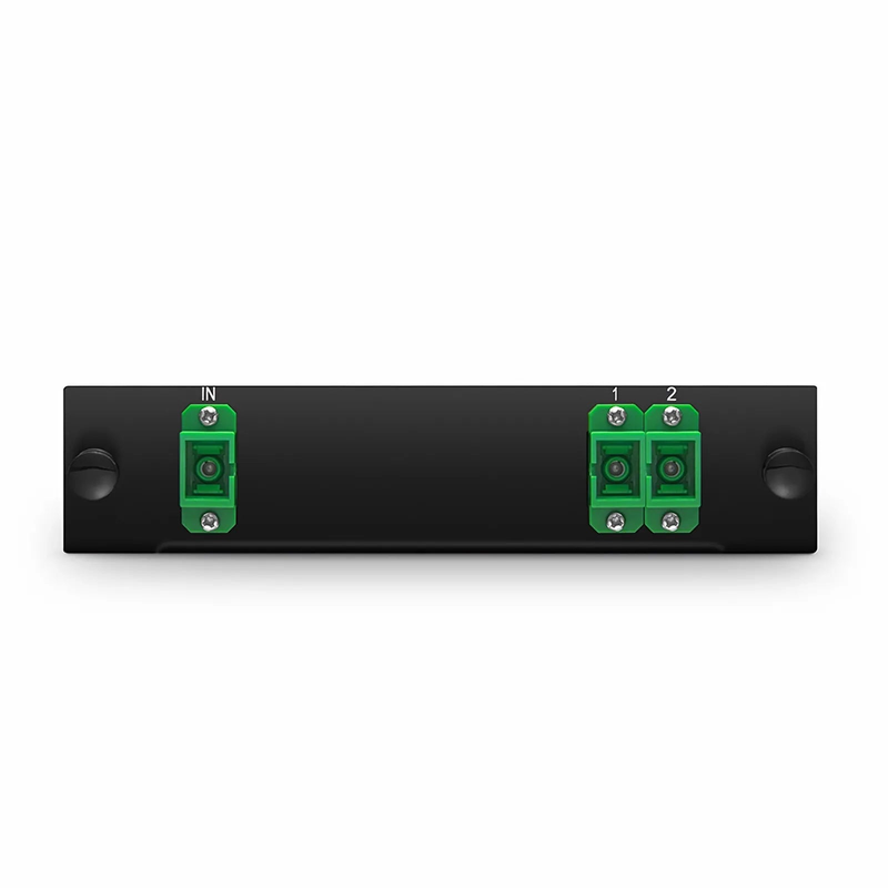 SFPS 1 x 2 PLC Fiber Splitter, Standard LGX Cassette, SC/APC, Singlemode