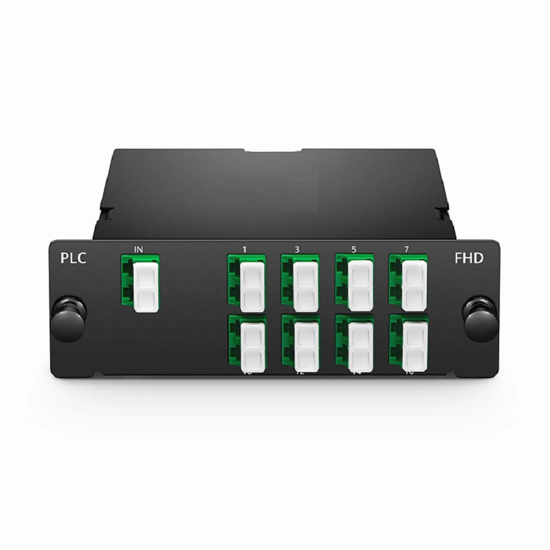 SFPS 1 x 16 PLC Fiber Splitter, Standard FHDA Cassette LC/APC, Singlemode, for Optical LAN
