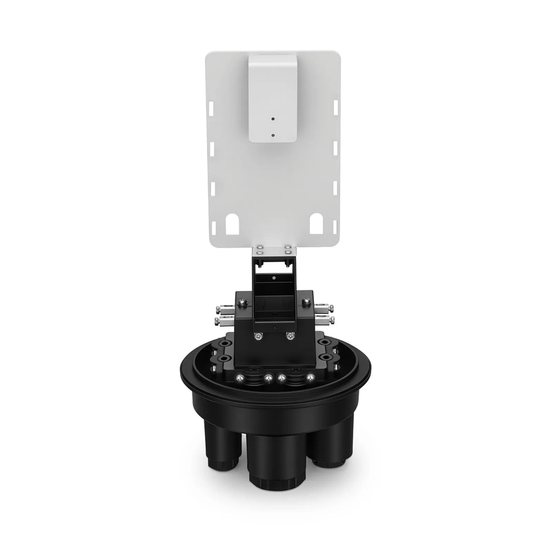 SFPS 240 Fibers 1In-4Out Dome Fiber Optic Splice Closure, Mechanical Seal, with 1 Pre-installed Fusion Splice Tray