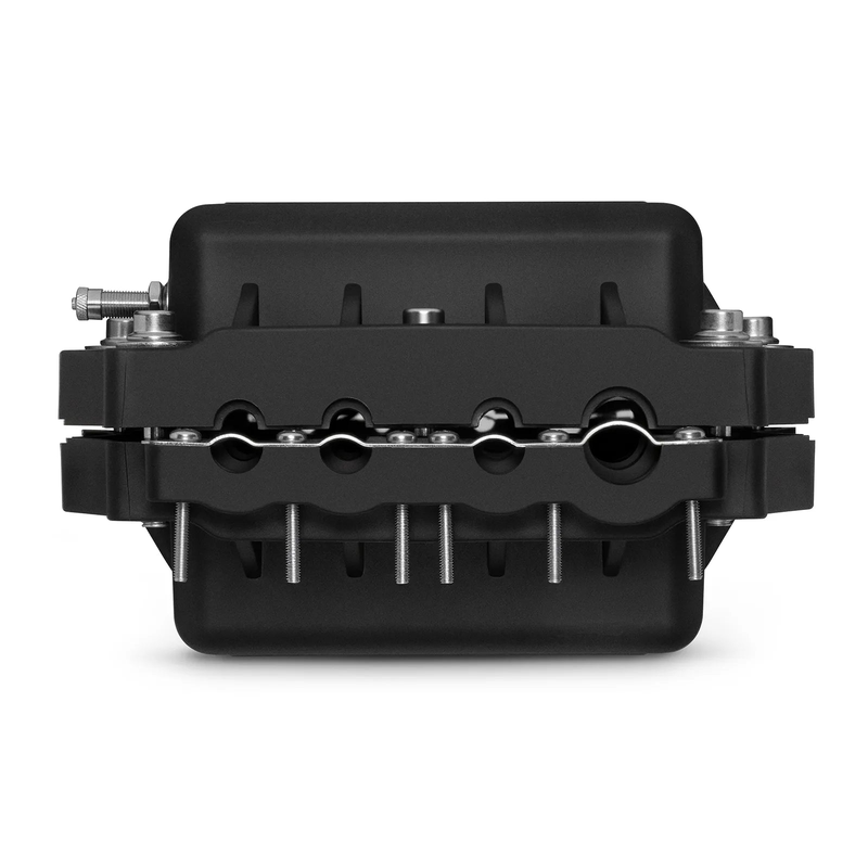 SFPS 144 Fibers 4In-4Out In-Line Fiber Optic Splice Closure, Mechanical Seal, with 1 Pre-installed Fusion Splice Tray