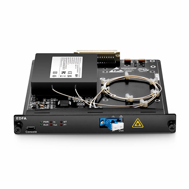 SFPS FMT26PA-EDFA, 26dB Gain C-band DWDM EDFA Pre-Amplifier for FMT Managed Chassis, 16dBm Output