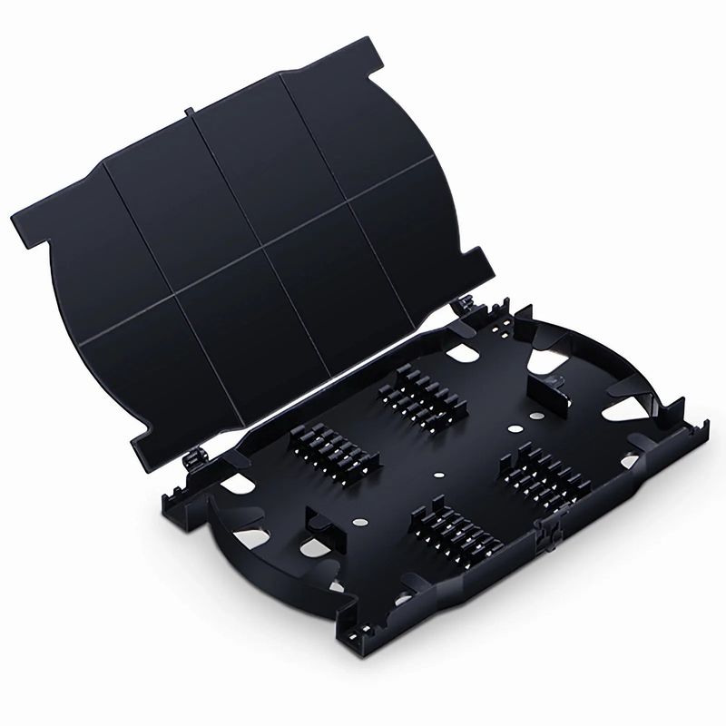 SFPS 24 Fibers Fusion Splice Tray, Plastic, 0.72" x 6.26" x 4.13"