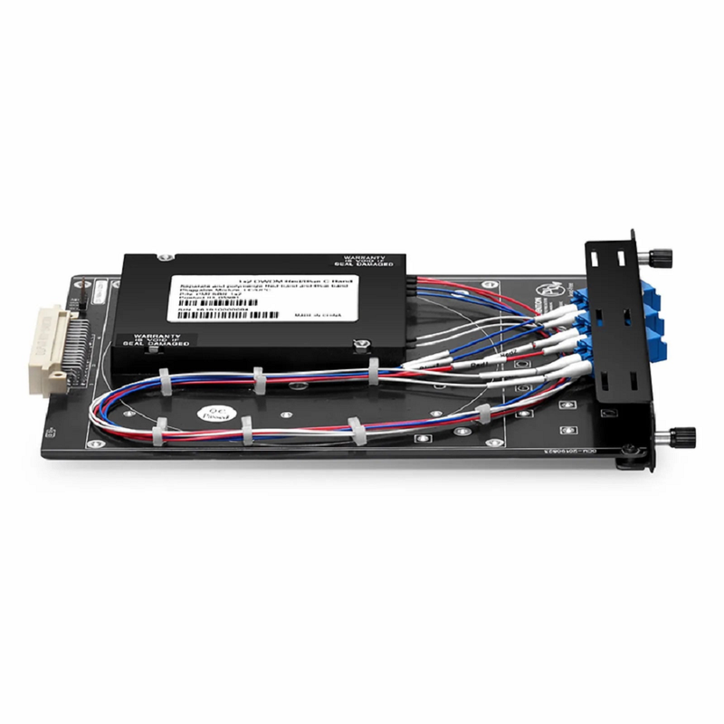 SFPS FSBR-1x2, Customized 1 x 2 Single Fiber DWDM Splitter Red/Blue C-band Filter