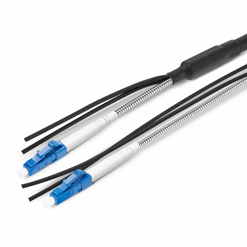 SFPS 5m (16ft) LC UPC to LC UPC Simplex OS2 Single Mode 7.0mm LSZH FTTA Outdoor Fiber Patch Cable for Base Station