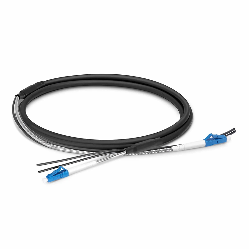 SFPS 30m (98ft) LC UPC to LC UPC Simplex OS2 Single Mode 7.0mm LSZH FTTA Outdoor Fiber Patch Cable for Base Station