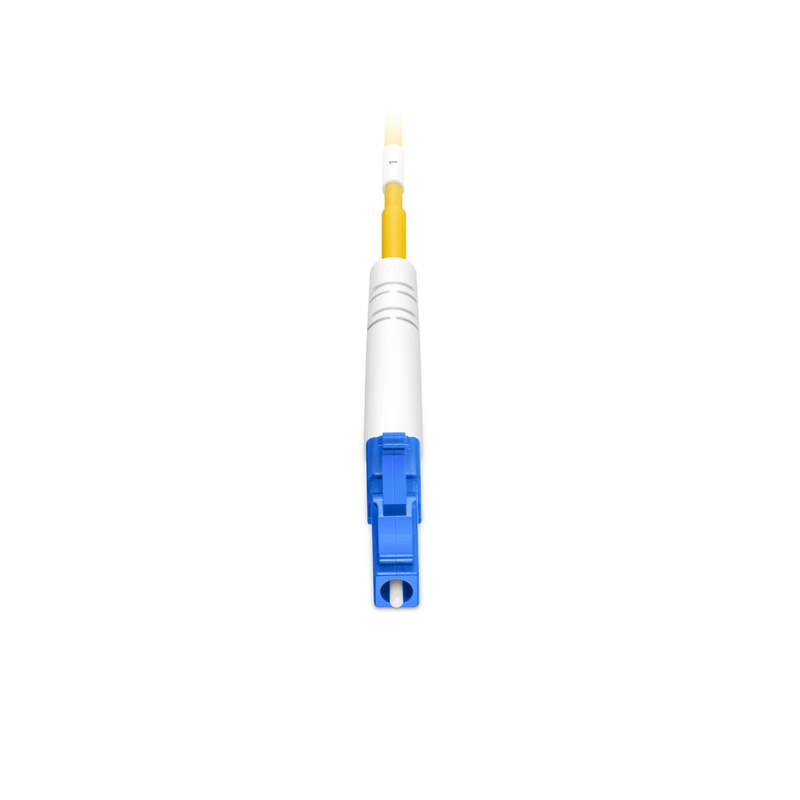 SFPS 200m (656ft) Hybrid Fiber and Power Cable, Indoor, Plenum (OFNP), Single Mode (OS2), 2 Fibers, Tight-Buffered, LC UPC Simplex to LC UPC Simplex, 2 Conductors 12AWG