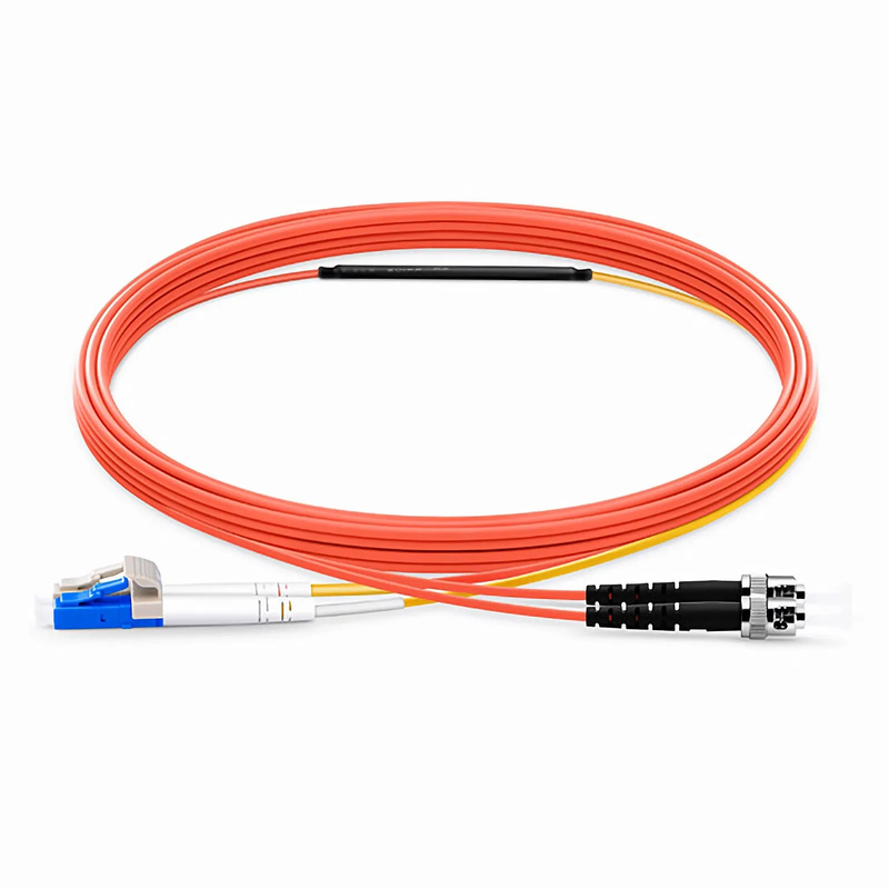 SFPS 3m (10ft) LC to ST OM2 Mode Conditioning Riser (OFNR) Fiber Optic Patch Cable