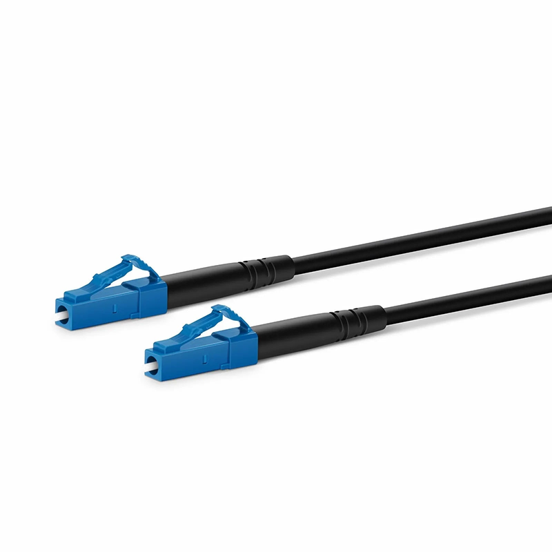 SFPS 5m (16ft) Industrial Armored Fiber Patch Cable, LC UPC to LC UPC, Simplex, 1 Fiber, Single Mode (OS2), TPU