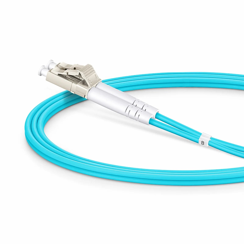 SFPS 1m (3ft) Armored Fiber Patch Cable, 2 Fibers, LC UPC Duplex to LC UPC Duplex, Single Mode (OS2), Riser (OFCR), 3.0mm, Blue