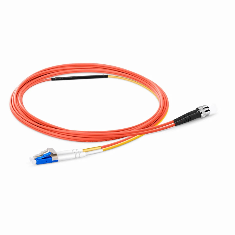 SFPS 3m (10ft) LC to ST OM1 Mode Conditioning Riser (OFNR) Fiber Optic Patch Cable