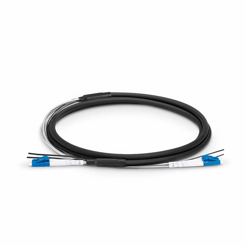 SFPS 50m (164ft) LC UPC to LC UPC Duplex OS2 Single Mode 7.0mm LSZH FTTA Outdoor Fiber Patch Cable for Base Station