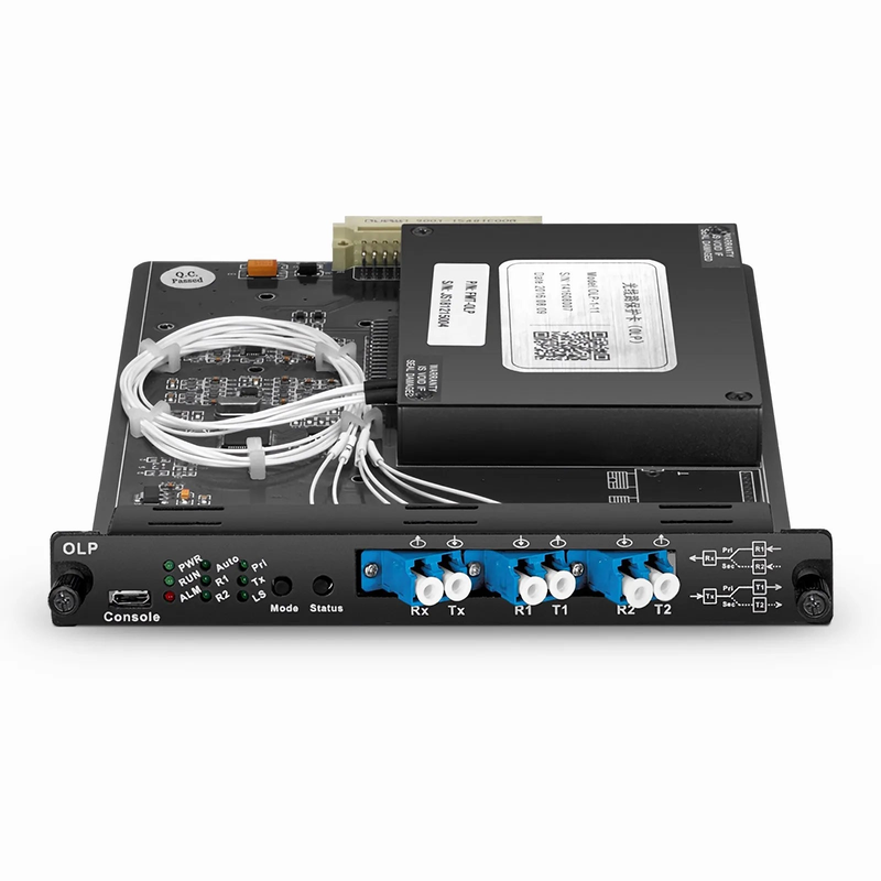 SFPS FMT-OLP, 1:1 Optical Line Protection Switch for FMT Managed Chassis